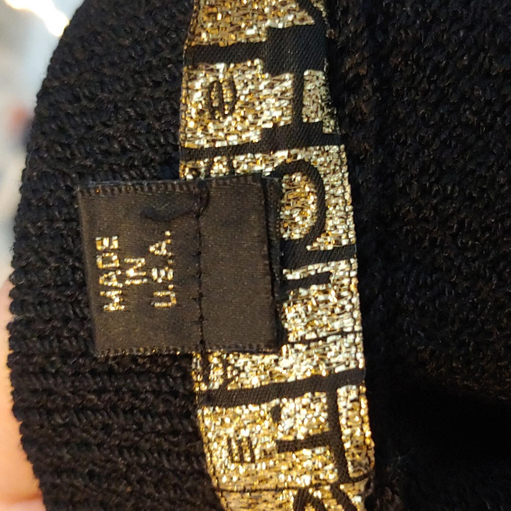 Vtg St. John Basics Black Label Santana Knit Skirt, Black, Made in USA - Picture 7 of 7